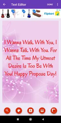 Happy Propose dayGreeting,Pho android App screenshot 2