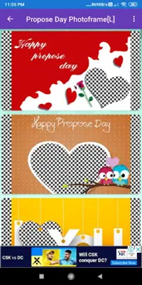 Happy Propose dayGreeting,Pho android App screenshot 5